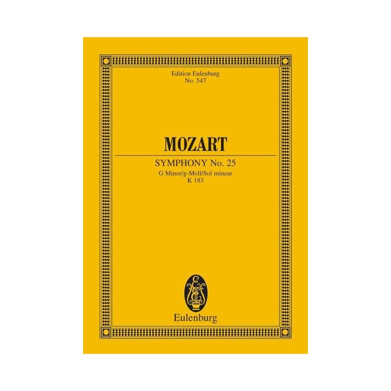 Mozart, Wolfgang Amadeus - Symphony No. 25 G minor KV 183
