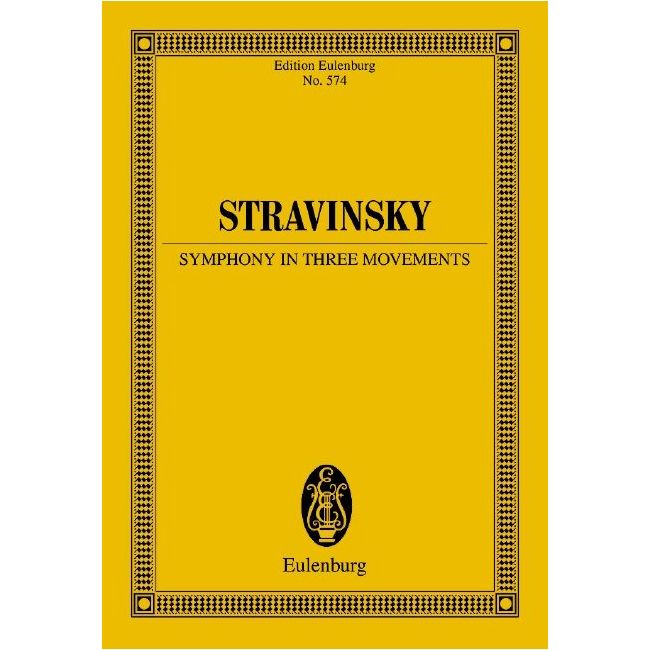 Stravinsky, Igor - Symphony in three movements