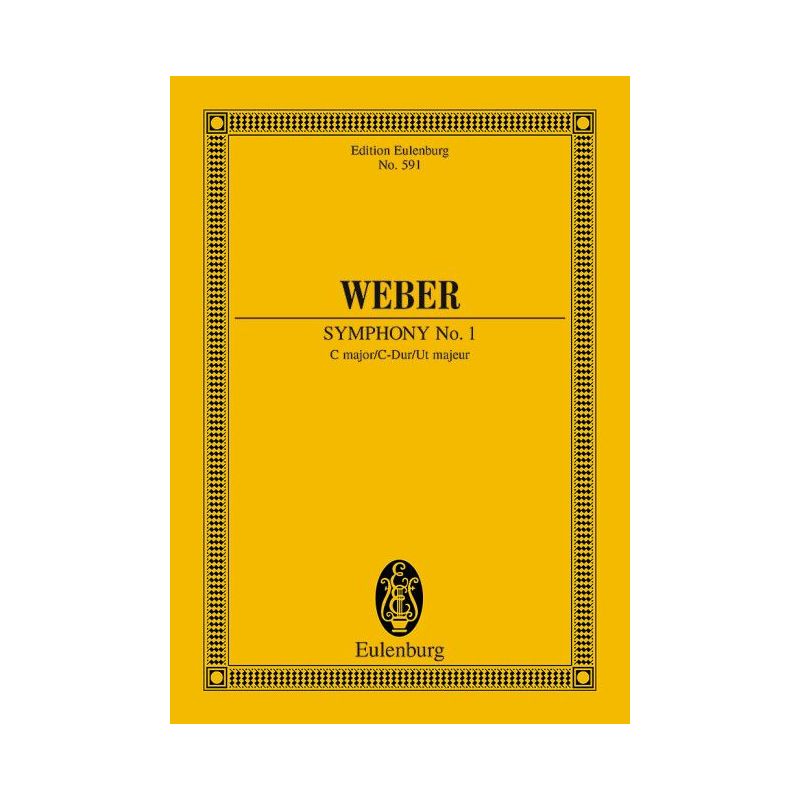 Weber, Carl Maria von - Symphony No. 1 C major JV 50