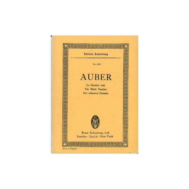 Auber, Daniel François Esprit - The black Domino