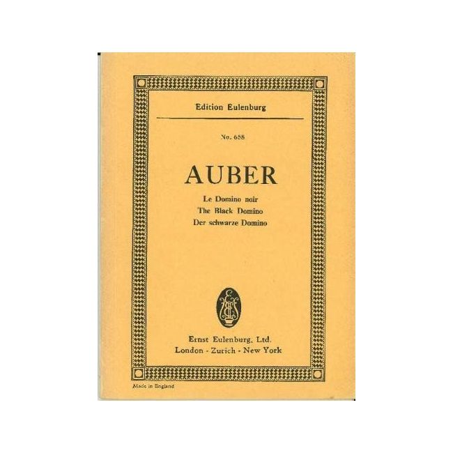 Auber, Daniel François Esprit - The black Domino