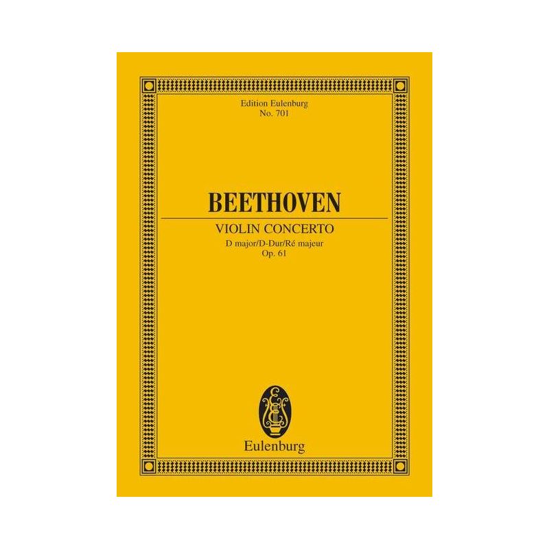 Beethoven, Ludwig van - Violin Concerto D major op. 61