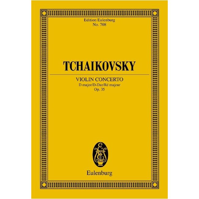 Tchaikovsky, Peter Iljitsch - Violin Concerto op. 35 CW 54