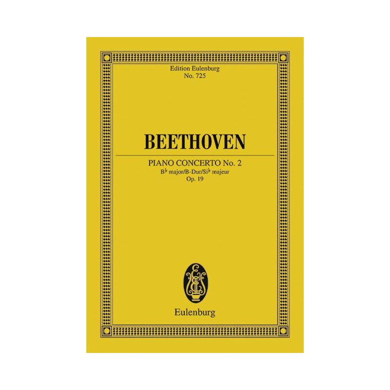 Beethoven, Ludwig van - Concerto No. 2 B-flat major op. 19