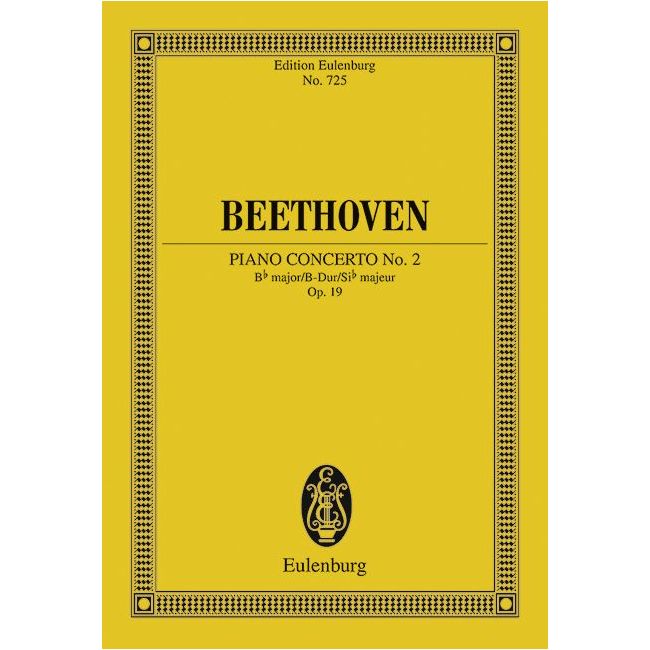 Beethoven, Ludwig van - Concerto No. 2 B-flat major op. 19