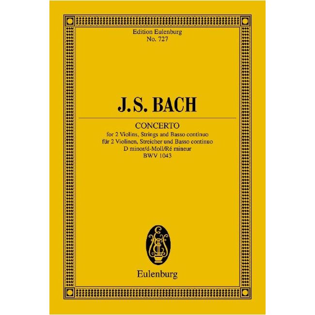 Bach, Johann Sebastian - Double Concerto D minor BWV 1043