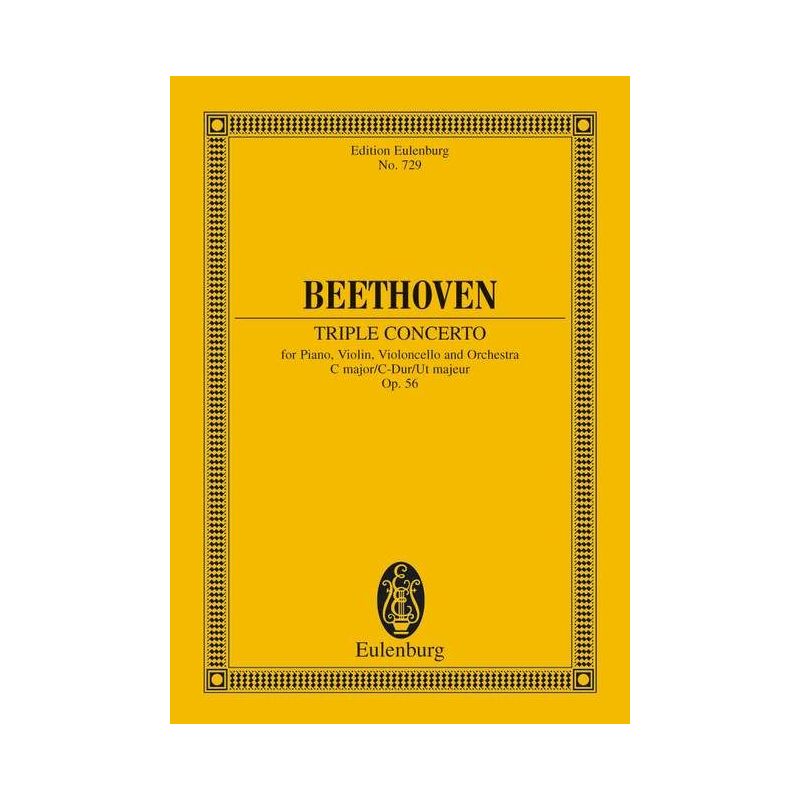 Beethoven, Ludwig van - Triple Concerto C major op. 56
