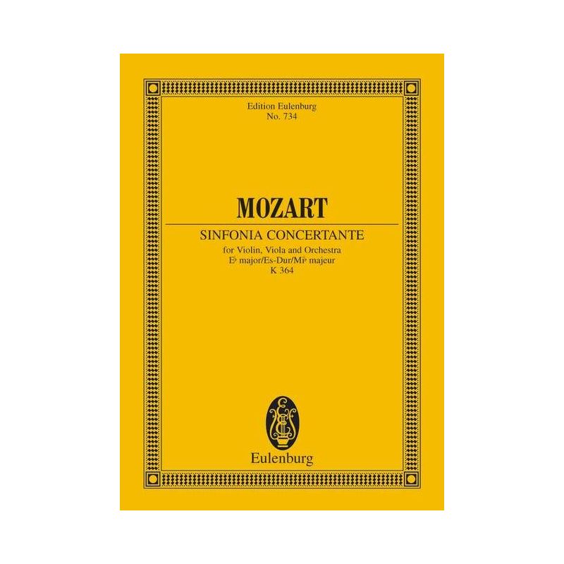 Mozart, Wolfgang Amadeus - Sinfonia concertante Eb major KV 364