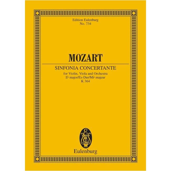 Mozart, Wolfgang Amadeus - Sinfonia concertante Eb major KV 364