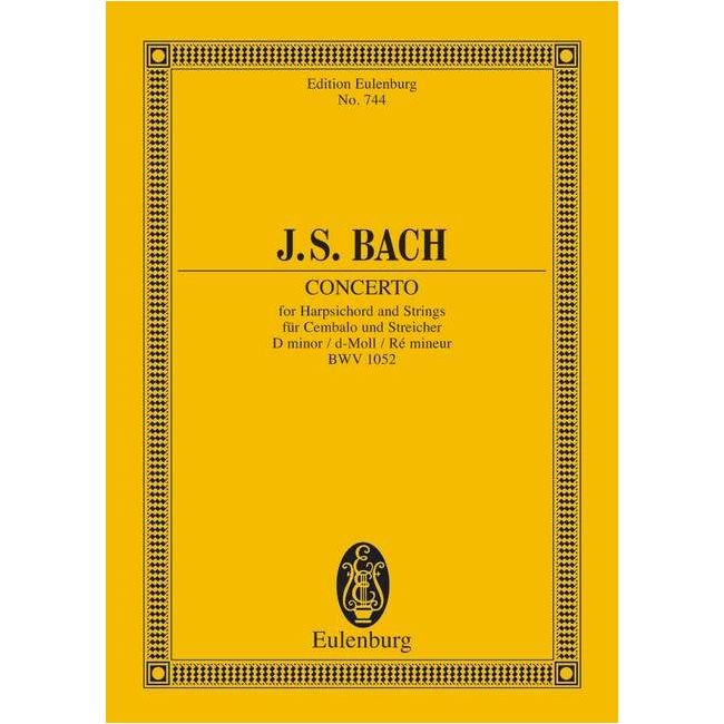 Bach, Johann Sebastian - Concerto D minor BWV 1052