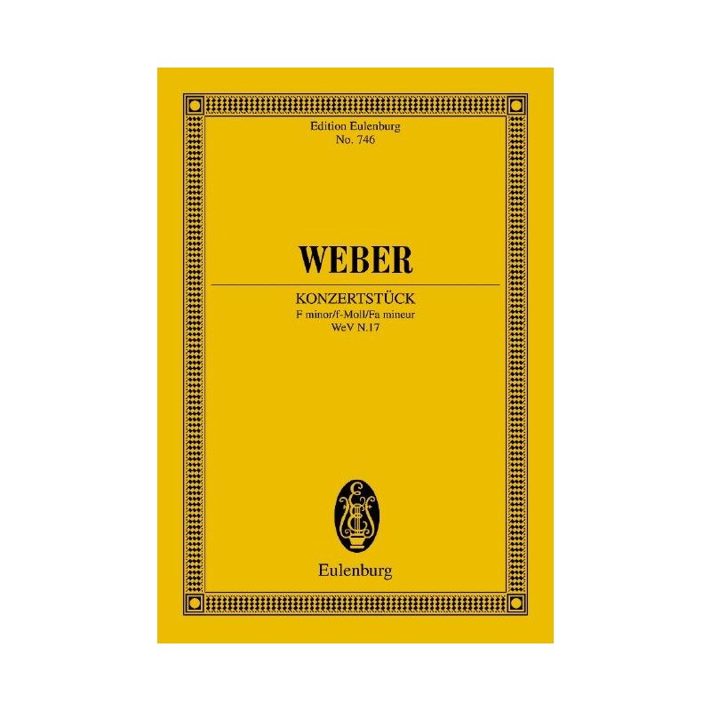 Weber, Carl Maria von - Konzertstück F minor op. 79 WeV N.17