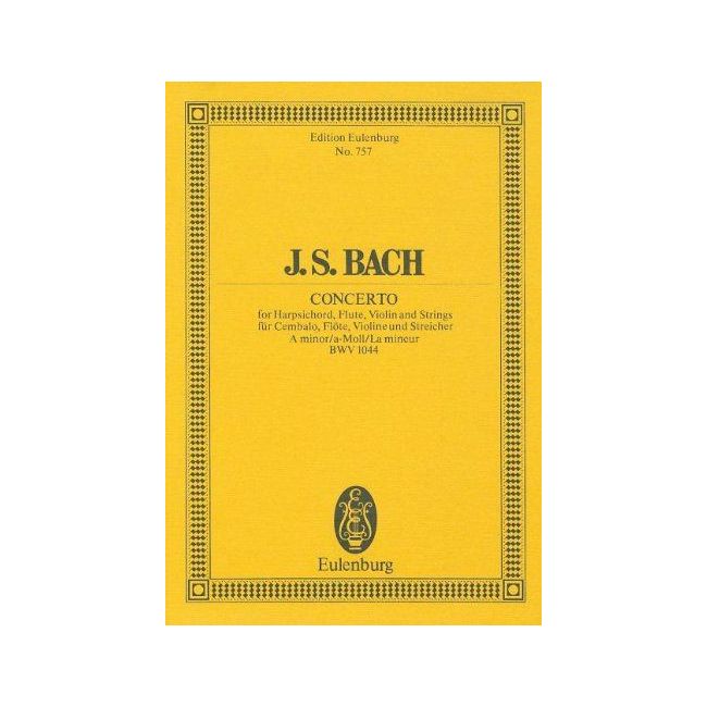 Bach, Johann Sebastian - Triple Concerto A minor BWV 1044