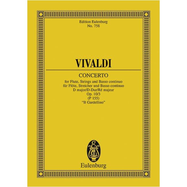 Vivaldi, Antonio - Concerto D major op. 10/3 RV 428/PV 155