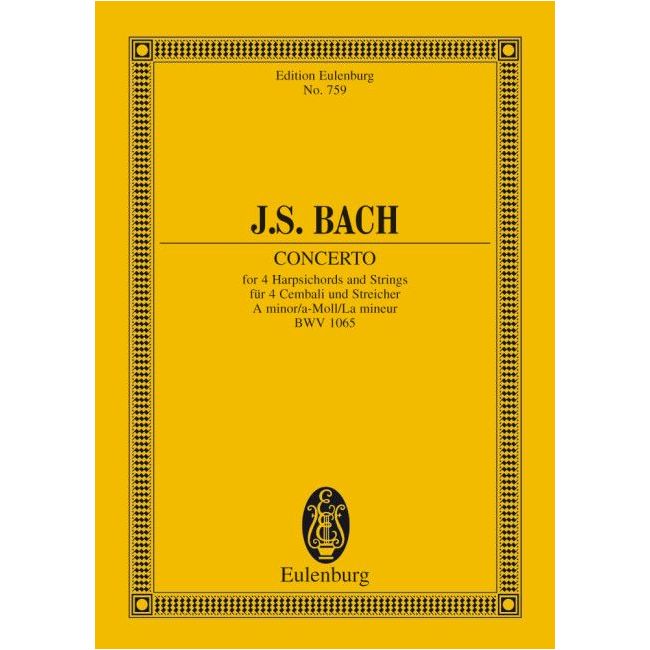 Bach, Johann Sebastian - Concerto A minor BWV 1065