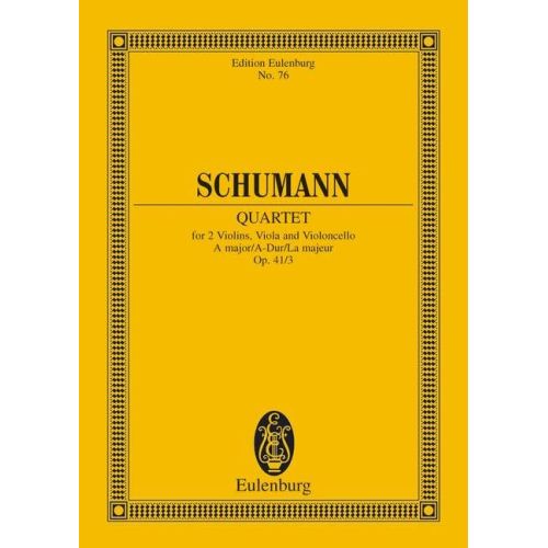 Schumann, Robert - String...