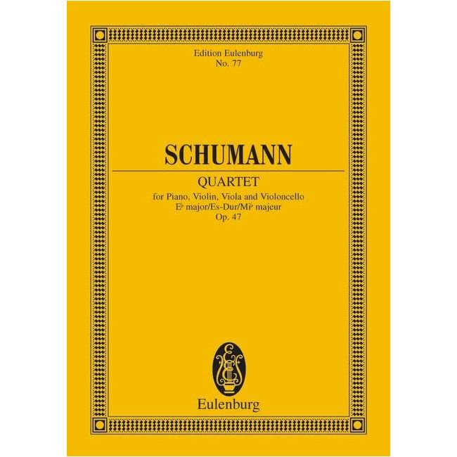 Schumann, Robert - Piano Quartet Eb major op. 47