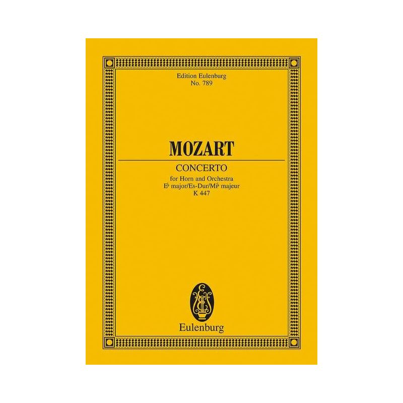 Mozart, Wolfgang Amadeus - Horn-Concerto Eb major K 447