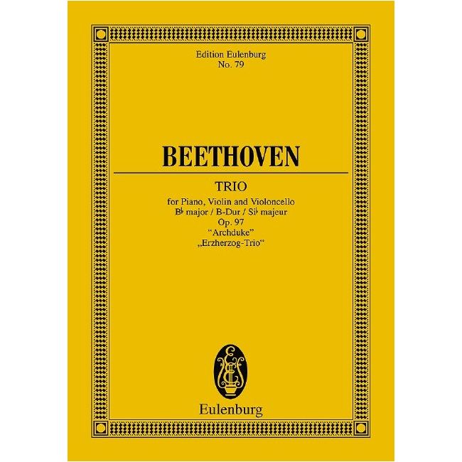 Beethoven, Ludwig van - Piano Trio No. 7 Bb major op. 97