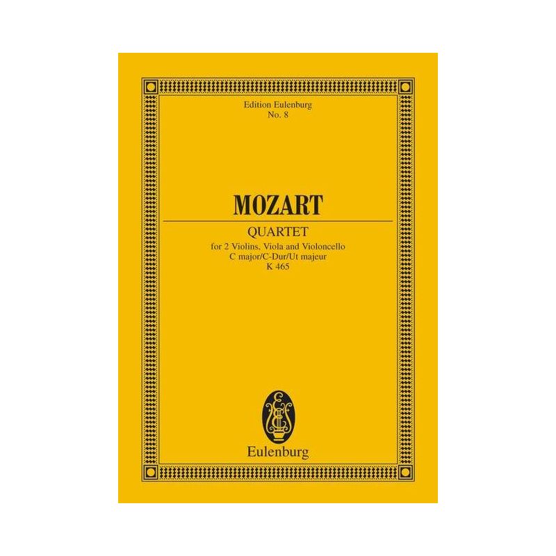 Mozart, Wolfgang Amadeus - String Quartet C major KV 465
