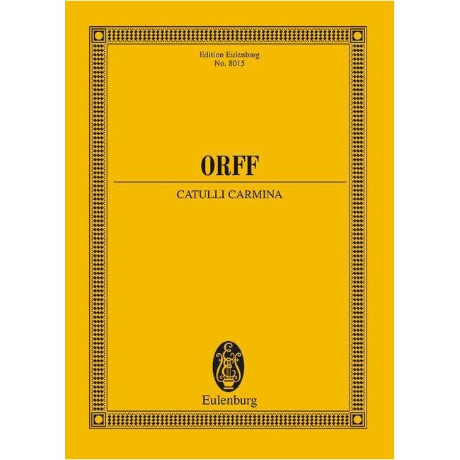 Orff, Carl - Catulli Carmina