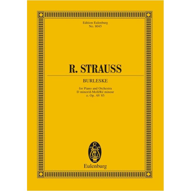 Strauss, Richard - Burleske D minor o. Op. AV 85 TrV 145