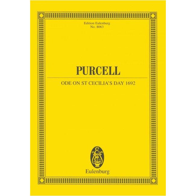 Purcell, Henry - Ode on St. Cecilia's Day 1692 Z 328 Z 328