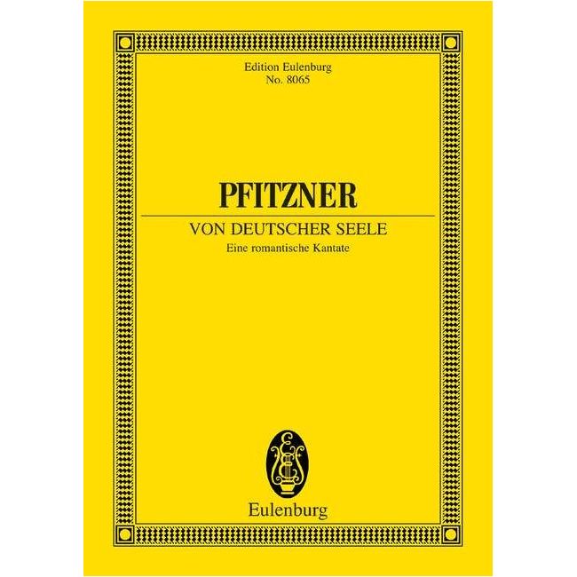 Pfitzner, Hans - A German Soul op. 28