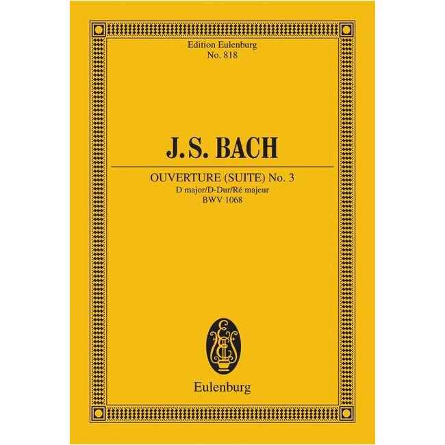 Bach, Johann Sebastian - Overture (Suite) No. 3 BWV 1068