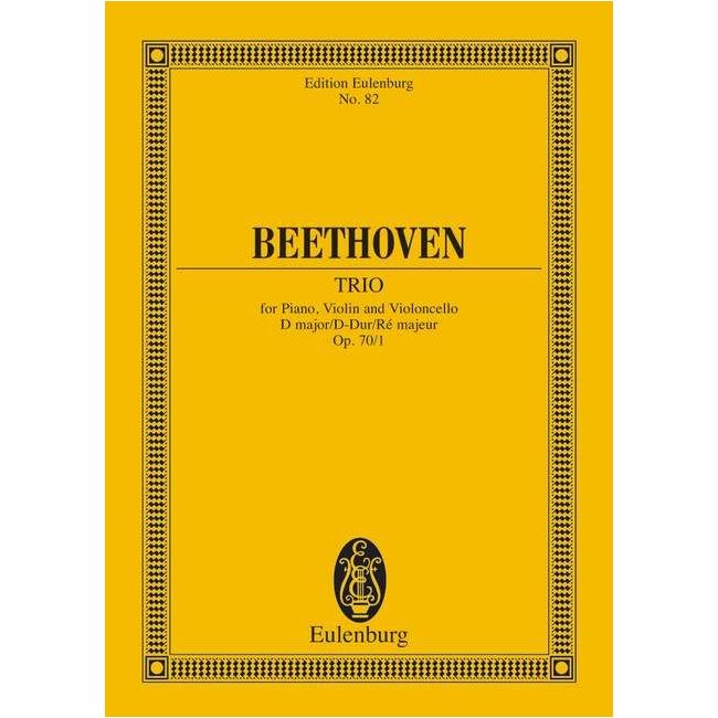 Beethoven, Ludwig van - Piano Trio No. 5 D major op. 70/1
