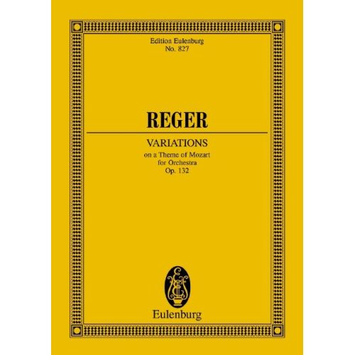Reger, Max - Variations and...