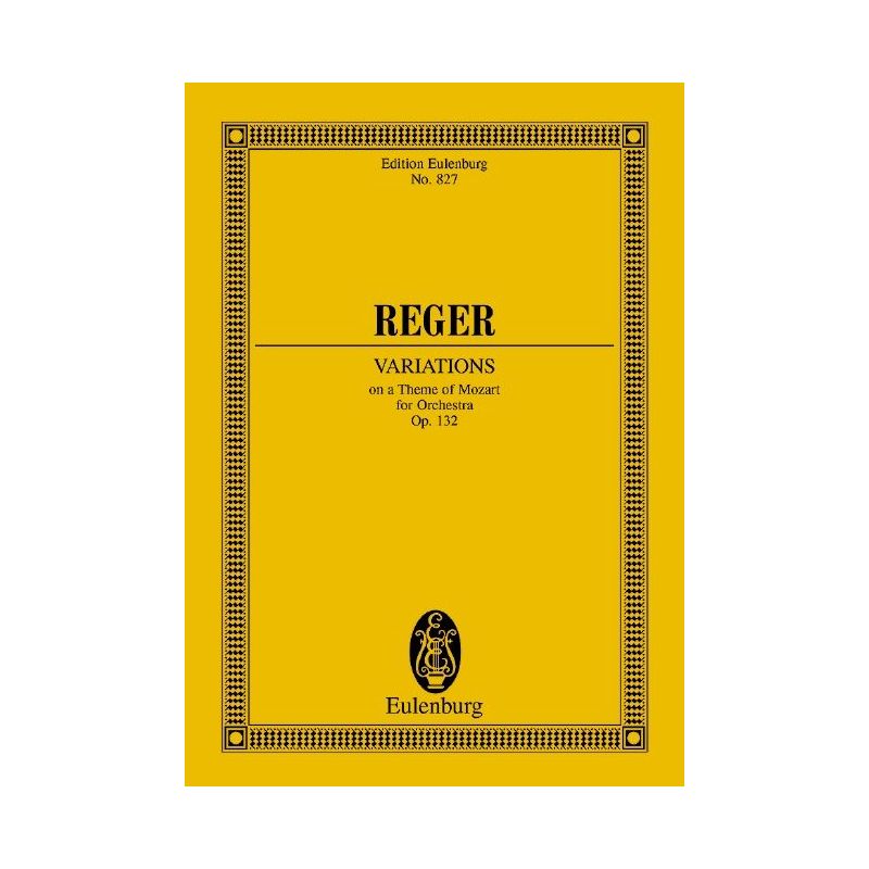 Reger, Max - Variations and Fugue op. 132