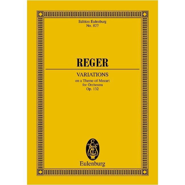 Reger, Max - Variations and Fugue op. 132