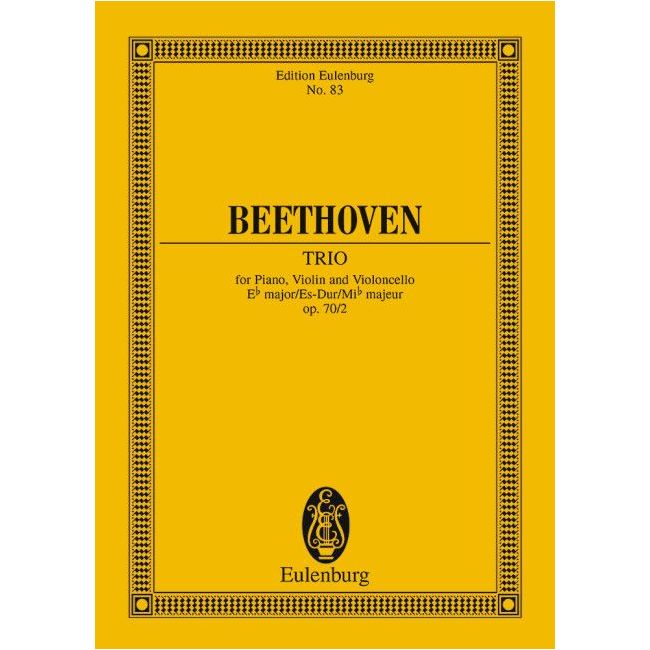 Beethoven, Ludwig van - Piano Trio No. 6 Eb major op. 70/2