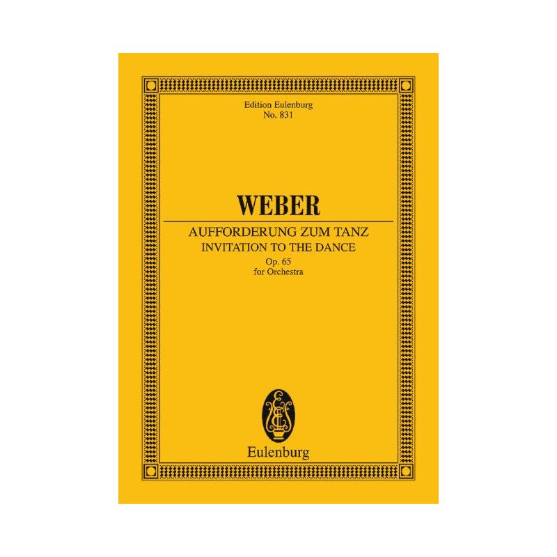 Weber, Carl Maria von - Invitation to the Dance op. 65 JV 260