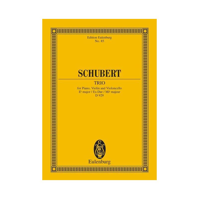 Schubert, Franz - Piano Trio Eb major op. 100 D 929