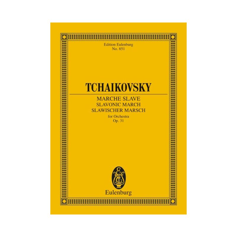 Tchaikovsky, Peter Iljitsch - Slavonic March op. 31 CW 42