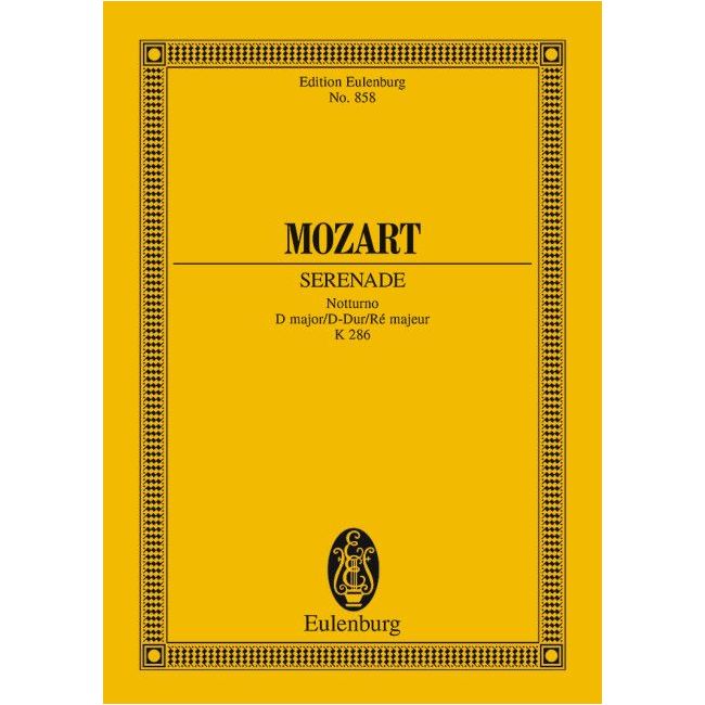 Mozart, Wolfgang Amadeus - Serenade No. 8 D major KV 286
