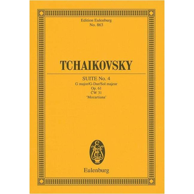 Tchaikovsky, Peter Iljitsch - Suite No. 4 G major op. 61 CW 31