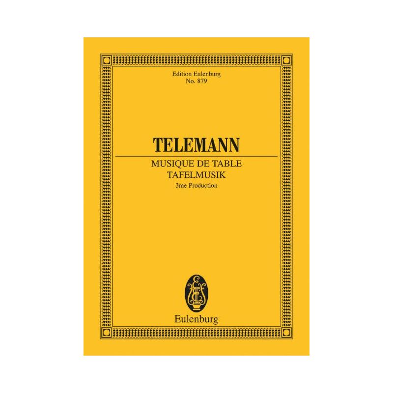 Telemann, Georg Philipp - Musique de table