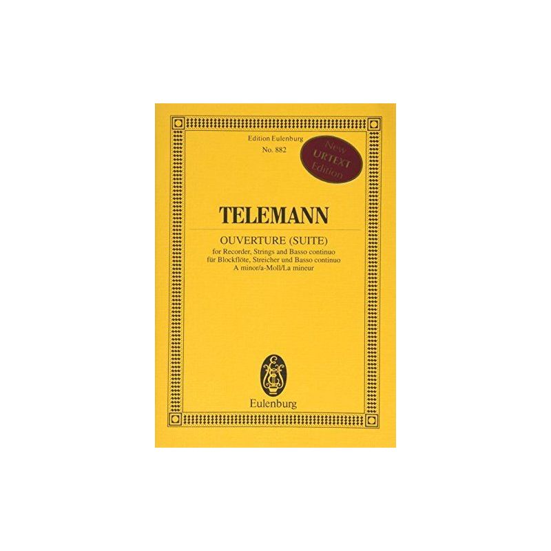 Telemann, Georg Philipp - Overture (Suite) A minor