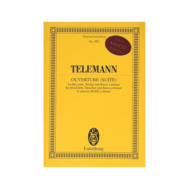 Telemann, Georg Philipp - Overture (Suite) A minor