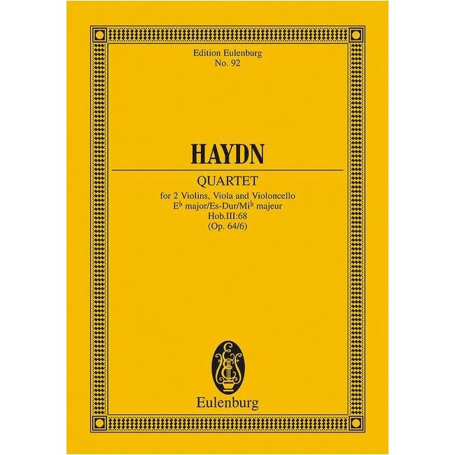 Haydn, Joseph - String Quartet Eb major op. 64/6 Hob. III: 68