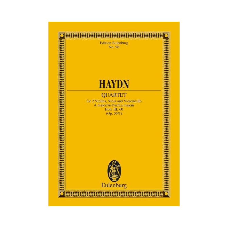 Haydn, Joseph - String Quartet A major op. 55/1 Hob. III: 60
