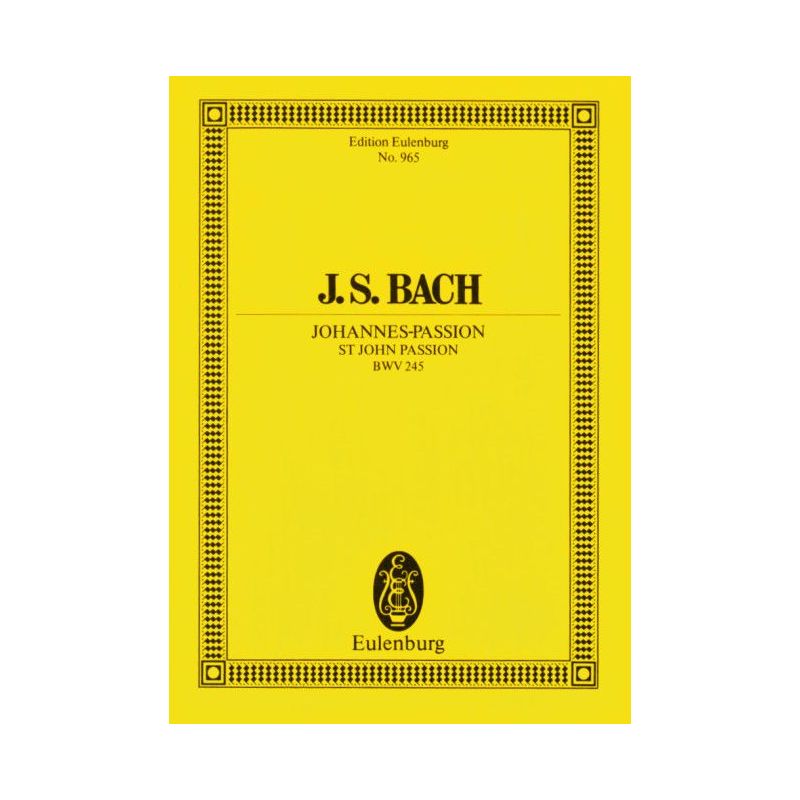 Bach, Johann Sebastian - St John Passion BWV 245
