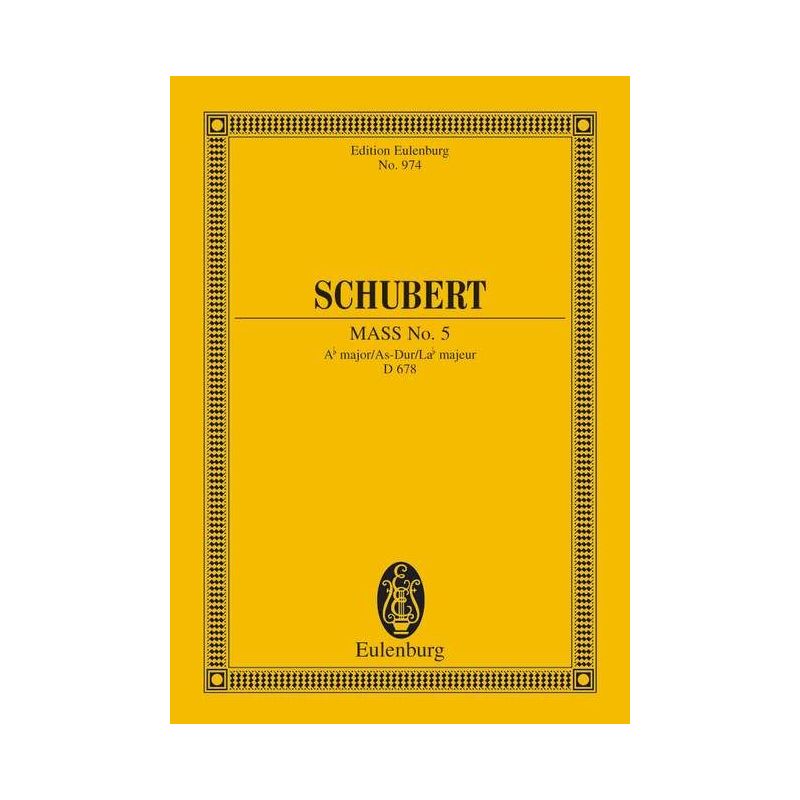 Schubert, Franz - Mass No. 5 Ab major D 678