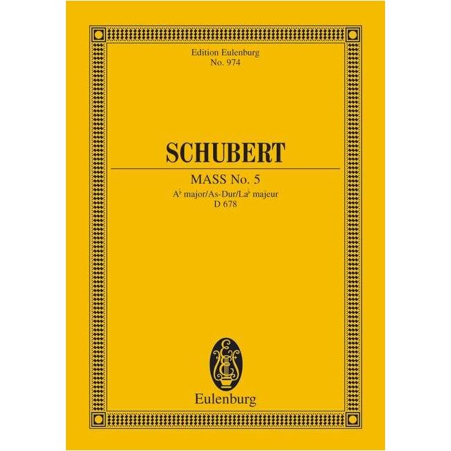 Schubert, Franz - Mass No. 5 Ab major D 678