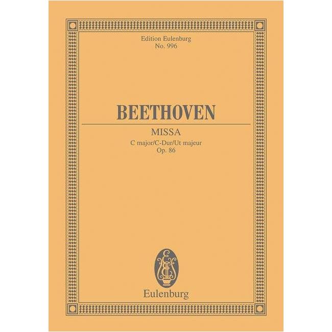 Beethoven, Ludwig van - Missa C major op. 86