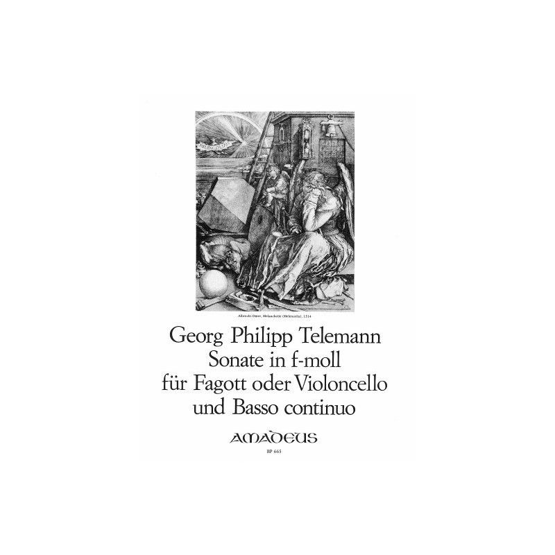 Telemann, Georg Philipp - Sonata F minor TWV 41:f1 