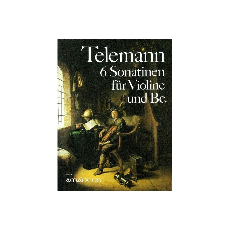Telemann, Georg Philipp - 6 Sonatinas TWV 41:D2,E1,E4,F1,G3,A2,B2 