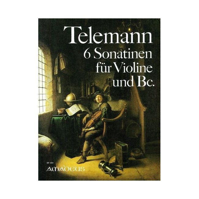 Telemann, Georg Philipp - 6 Sonatinas TWV 41:D2,E1,E4,F1,G3,A2,B2